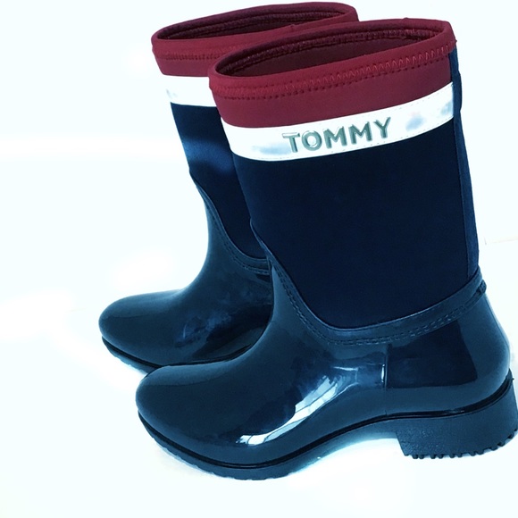 tommy hilfiger float rain boots
